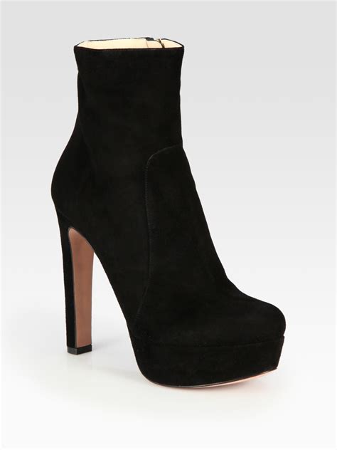 prada ladies boots uk|prada suede platform boots.